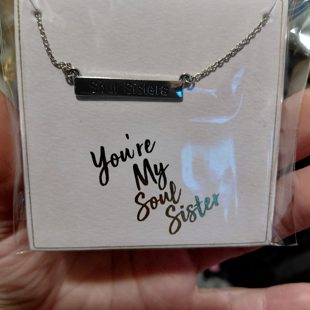 Soul Sisters Silver Necklace